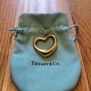Authentic Tiffany & Co. Open Heart Charm